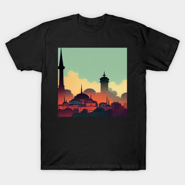 Istanbul | Comics style T-Shirt by ComicsFactory